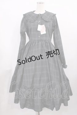 画像1: m petit by misako / TT*AOKチェックOP M ダークグレー H-25-11-21-006-LO-OP-NS-ZH