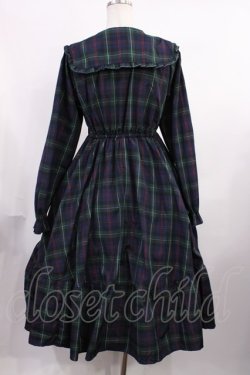 画像2: m petit by misako / TT*AOKチェックOP M グリーン H-25-11-21-007-LO-OP-NS-ZH