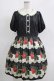 画像1: Leur Getter / Antique Lace Strawberry袖付きワンピース L ブラック H-25-11-21-1001-LU-OP-KB-ZH (1)