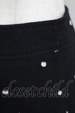 画像4: Emily Temple cute / ローズドットウールスカート  黒 H-25-11-21-1027-ET-SK-KB-ZH