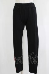 NieR Clothing / プリントレギンスパンツ  黒 H-25-11-21-1029-PU-PA-KB-ZH