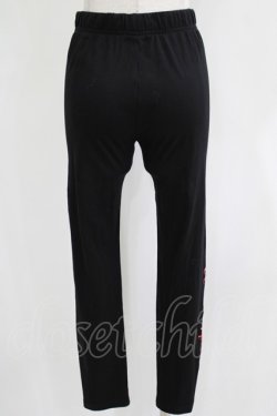 画像3: NieR Clothing / プリントレギンスパンツ  黒 H-25-11-21-1029-PU-PA-KB-ZH