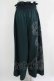 画像3: Qutie Frash / ハイウエストワイドパンツ  グリーン H-25-11-21-1032-QU-PA-KB-ZH (3)
