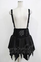 Ozz oneste / Fairy Tale Rose ショートパンツ  ブラック H-25-11-21-1036-OO-PA-KB-ZH