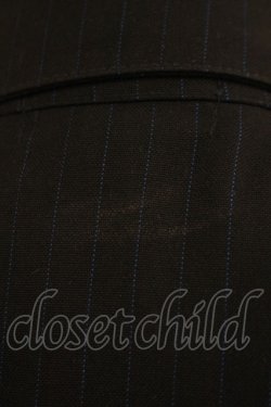 画像4: Deorart / ストライプロングシャツ L ネイビー H-25-11-21-1041-PU-BL-KB-ZH