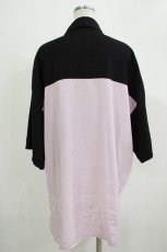 画像3: 【SALE】Deorart / 切替ボーリングシャツ M ラベンダーピンク H-25-11-21-1042-PU-BL-KB-ZT347 (3)