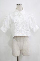 jouetie / フリルブラウス  オフ H-25-11-21-1045-EL-BL-NS-ZT347