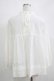画像3: Jane Marple / Pleated Collar Tunic Blouse  ホワイト H-25-11-21-1046-JM-BL-KB-ZH (3)