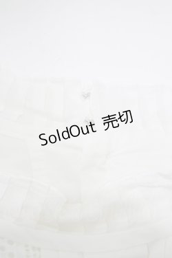 画像4: Jane Marple / Pleated Collar Tunic Blouse  ホワイト H-25-11-21-1046-JM-BL-KB-ZH