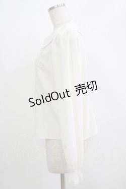 画像2: Emily Temple cute / プラッターカラーブラウス M アイボリー H-25-11-21-1047-ET-TO-KB-ZH