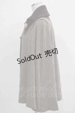 画像2: kikou / ニットポンチョ  ブラウン H-25-11-21-1056-GO-TO-KB-ZH