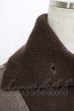 画像5: kikou / ニットポンチョ  ブラウン H-25-11-21-1056-GO-TO-KB-ZH