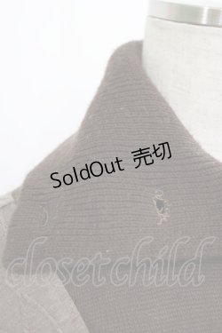 画像5: kikou / ニットポンチョ  ブラウン H-25-11-21-1056-GO-TO-KB-ZH