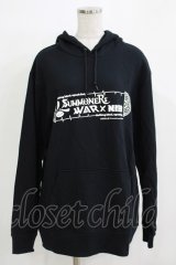 NieR Clothing / プリントプルパーカー  ブラック H-25-11-21-1058-PU-TO-KB-ZH