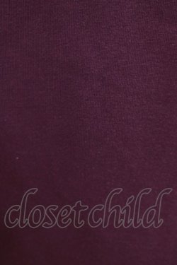 画像4: NieR Clothing / 配色チャイナプルパーカー  パープルMIX H-25-11-21-1059-PU-TO-KB-ZH