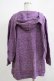 画像3: ALGONQUINS / うさみみフードニットプルパーカー  パープル H-25-11-21-1060-AL-TO-KB-ZH (3)