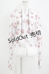 HANGRY&ANGRY / HANGRYフードパーカー  ホワイト H-25-11-21-1061-HN-TO-KB-ZH