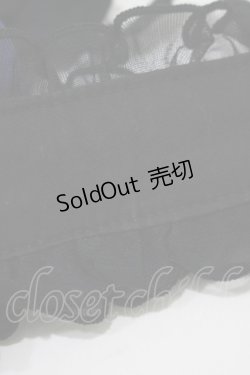 画像5: FRILL / ストライプフリルチョーカー付カットソー  ブラック H-25-11-21-1063-HN-TO-KB-ZH