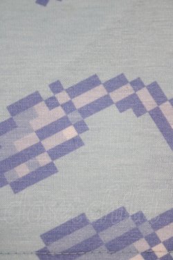 画像5: LISTEN FLAVOR / 8bitフルグラフィックビッグTシャツ F ライトブルー H-25-11-21-1069-PU-TO-KB-ZH