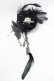 画像2: Sixh / コサージュチャームクリップピン  黒 H-25-11-21-1072-HN-ZA-KB-ZH (2)