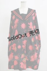 Drug Honey / ストロベリーブラッドセーラーワンピース  ブラック H-25-11-21-1009-PU-OP-KB-ZH
