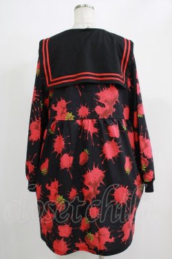 画像3: Drug Honey / ストロベリーブラッドセーラーワンピース  ブラック H-25-11-21-1009-PU-OP-KB-ZH