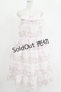 Emily Temple cute / Dreamingキャミソールワンピース Plusサイズ ピンク H-25-11-21-1002-ET-OP-KB-ZH