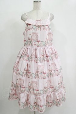 画像1: Emily Temple cute / Dreamingキャミソールワンピース Plusサイズ ピンク H-25-11-21-1002-ET-OP-KB-ZH