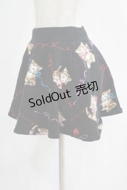 画像2: MILK / Kittenミニスカート  ブラックベース H-25-11-21-1017-ML-SK-KB-ZH