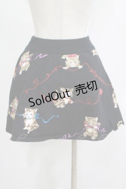 画像3: MILK / Kittenミニスカート  ブラックベース H-25-11-21-1017-ML-SK-KB-ZH