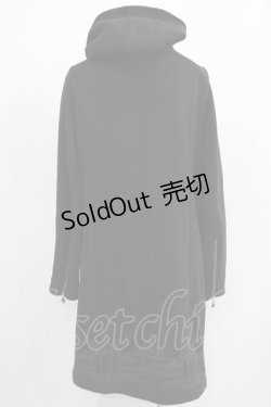 画像3: Rozen Kavalier / 裾プリントロングパーカー  ブラック H-25-11-21-1019-OO-TO-KB-ZH