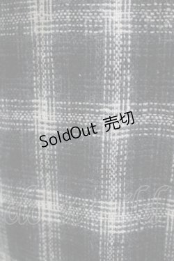 画像4: h.ANARCHY / ダメージチェックフードジャケット  ブラック H-25-11-21-1020-HN-JA-KB-ZH