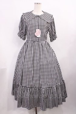 画像1: m petit by misako / TT*AMギンガムチェック M ブラック H-25-11-21-010-LO-OP-NS-ZH