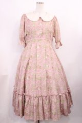 m petit by misako / NINA’Sコラボトワルドジュイワンピース M ピンク H-25-11-21-012-LO-OP-NS-ZH