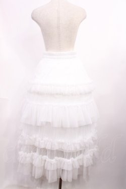 画像2: axes femme / フリルチュールティアードスカート Free オフ H-25-11-21-015-AX-SK-NS-ZH