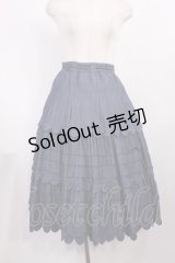 yukiemon / バブルスカート M ブルー H-25-11-21-016-LO-SK-NS-ZH