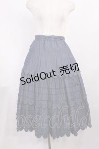 yukiemon / バブルスカート M ブルー H-25-11-21-016-LO-SK-NS-ZH