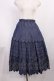 画像1: yukiemon / バブルスカート M ブルー H-25-11-21-016-LO-SK-NS-ZH (1)
