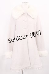 LIZ LISA / ビジューリボンコート Free ピンク H-25-11-21-017-LO-CO-NS-ZH