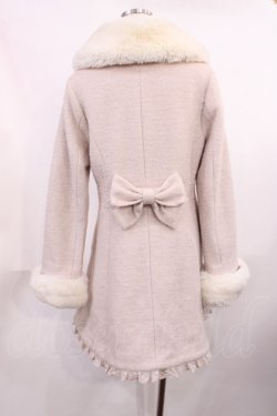 画像2: LIZ LISA / ビジューリボンコート Free ピンク H-25-11-21-017-LO-CO-NS-ZH