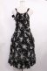 画像2: INGEBORG / 花柄ワンピース Free ブラック H-25-11-21-002-LO-OP-NS-ZH (2)