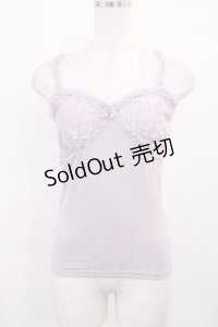 LIZ LISA / バレリーナチャームキャミソール Free ラベンダー H-25-11-21-021-LO-TO-NS-ZH