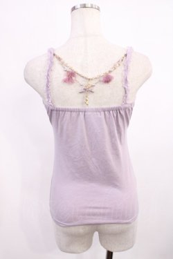 画像2: LIZ LISA / バレリーナチャームキャミソール Free ラベンダー H-25-11-21-021-LO-TO-NS-ZH