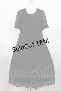 PINK HOUSE / ファルファスレースセットアップ Free ブラック H-25-11-21-003-LO-OP-NS-ZH