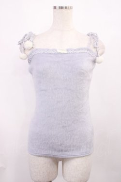 画像1: LIZ LISA / ポンポンリボンキャミソール Free サックス H-25-11-21-023-LO-TO-NS-ZH