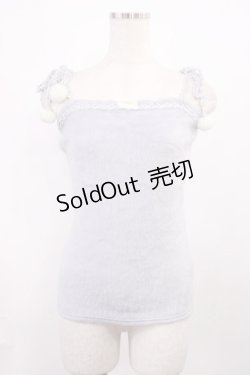 画像1: LIZ LISA / ポンポンリボンキャミソール Free サックス H-25-11-21-023-LO-TO-NS-ZH