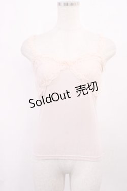 画像1: LIZ LISA / 雪の結晶チャーム付きキャミソール Free ピンク H-25-11-21-024-LO-TO-NS-ZH