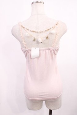 画像2: LIZ LISA / 雪の結晶チャーム付きキャミソール Free ピンク H-25-11-21-024-LO-TO-NS-ZH