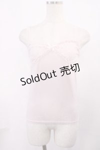 LIZ LISA / キャットチャーム付きキャミソール Free ピンク H-25-11-21-025-LO-TO-NS-ZH