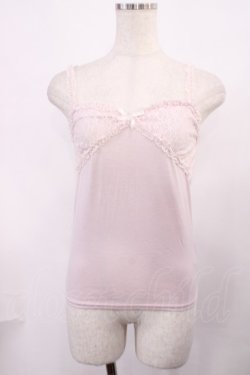 画像1: LIZ LISA / キャットチャーム付きキャミソール Free ピンク H-25-11-21-025-LO-TO-NS-ZH